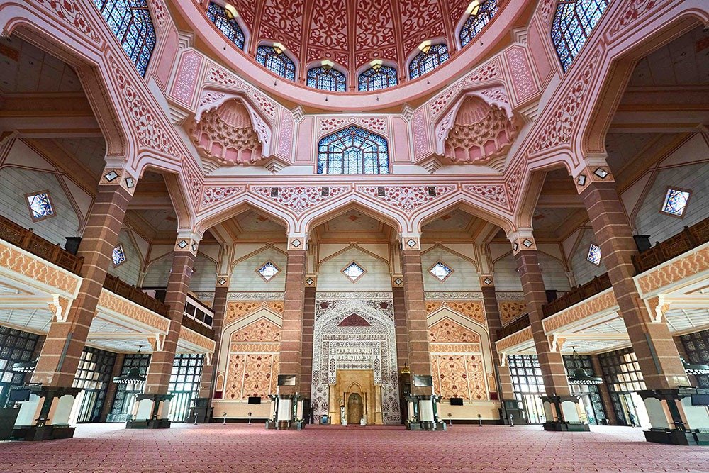 Putra Mosque, Putrajaya, Malaysia